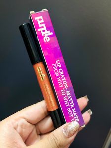 Purplle Matte Mate Lip Crayon