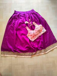 Stylish Lehnga Choli 🖤💜