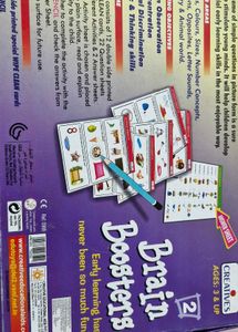 Brain Boosters Wipe-Clean Card Game