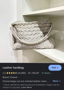Chanel Leather Handbag