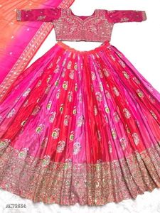 Double Colour Lehenga