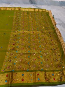 Pure Kanchi Pattu Saree 💚