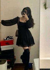 Chic Black Mini Dress