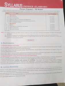 Class 12 Physics Textbook