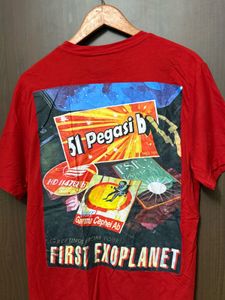 H&amp;M Red NASA Graphic Tee