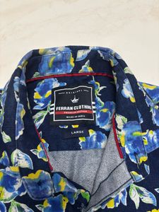 Stylish Men’s Floral Shirt