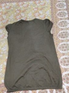 Olive Green Top