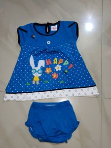 Beautiful Navy Blue 💙 Colour Baby Frock 😍😍