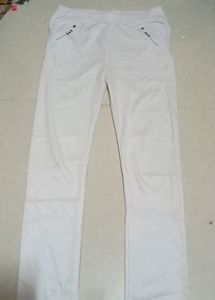 White Colour Pant