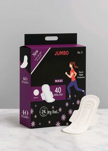 Jumbo Maxi Pads - 40 Count