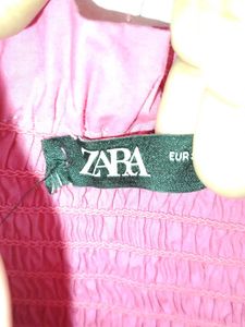 ZARA Women&#39;s Hot Pink Dress