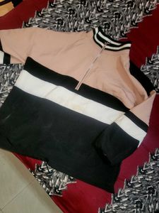 Half Zip Sweater/Trackshirt/Sweatshirt