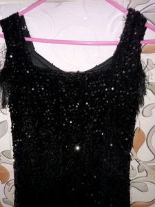Sparkling Black Party Dress