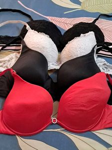 Imported Fabric  Combo  Of  Four  Bra