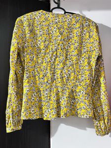 Beautiful Women Floral Peplum Top