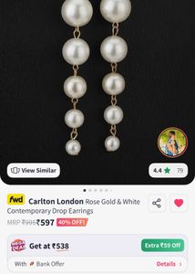 Elegant Pearl Drop Earrings