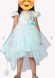 Toy Balloon High Low Dress (6-7year)