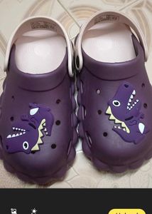 Kids Vertis Dinosaur Clogs
