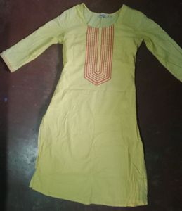This Kurti Is In Good Condition.