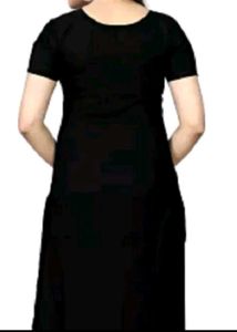Black Printed Kurti