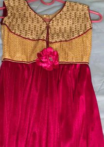 Cute magenta frock🎀