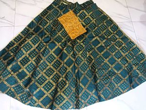 lehanga and blouse piece