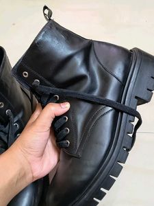 Adorly Lace Up Ankle Length Boots