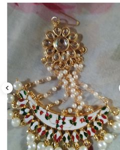 Kundan jhoomar / Maang tikka