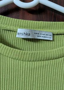 Bershka Ribbed Top
