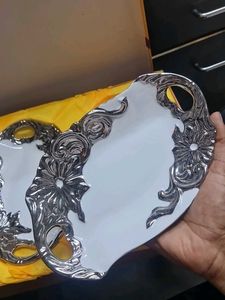Decorative Serving Plates (Set of 2)