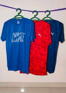 Nike And Puma T-shirt Combo