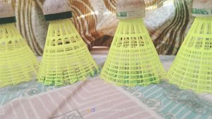 Set Of 4 Badminton Nylon Shuttlecock 🏸