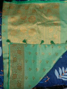 Elegant Green Saree