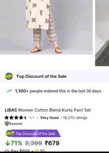 Go Sirki Kurta Pant Set