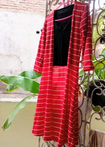 Bright Red Shrug For Women