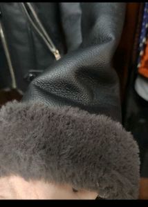 Mango Faux Leather Jacket