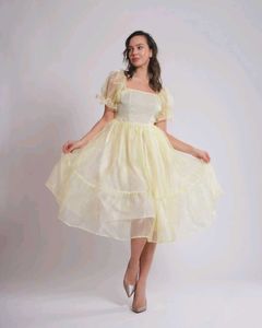 Yellow Cloud dress