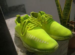 Sports Shoes Men Comfortable Green Daily Footwear /parushsales