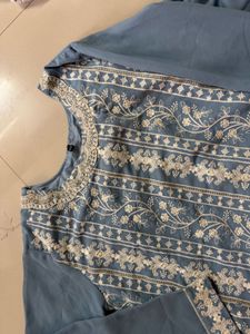 sky blue colour garara