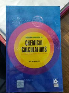 Chemical Calculations Textbook - R.C. Mukerjee