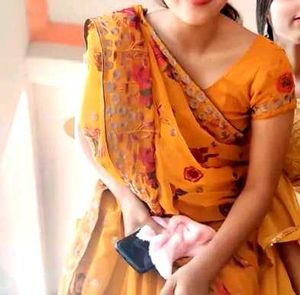 Elegant Yellow Saree