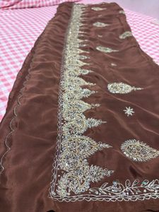 Zari work Silk Saree