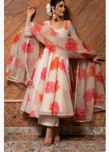 HOLI SALE😍🔥Women Chanderi Cotton Suit