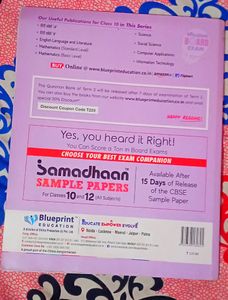 Class 10 All Sample Paper