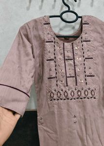 Embroidered Kurti Tunic