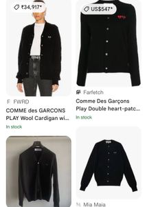 Comme des Garcons Unisex Cardigan