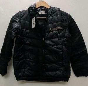 Black Colour Padded Jacket🕺🕺