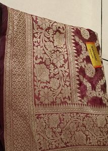Purple 💜 Banarasi Saree