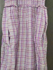 Checkered Iris Darthy Dress