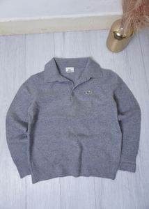 Lacoste Grey Polo Sweater